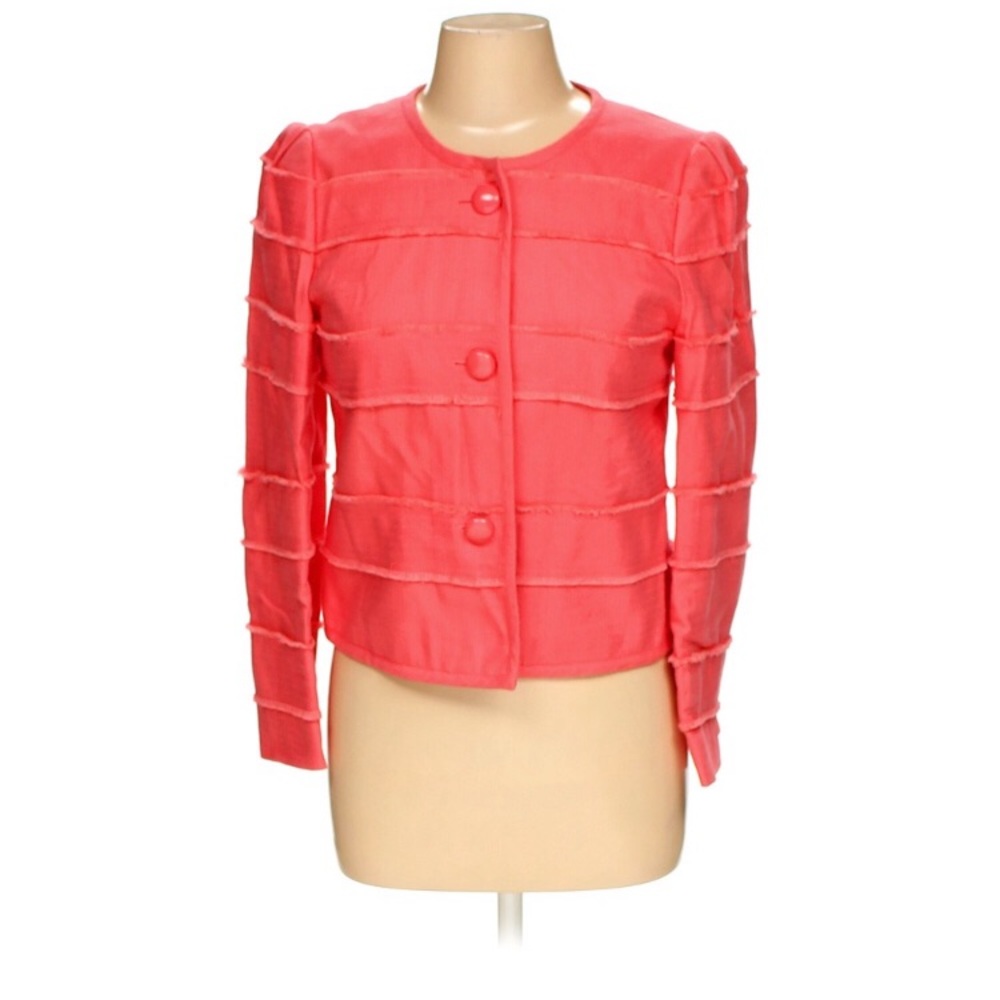 J Crew Pink Blazer Size 4 with Buttons